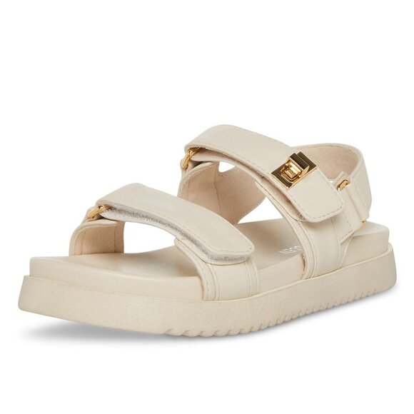 Steve Madden Girls Shoes Girls Mona Flat Sandal, Bone, 12 Little Kid - Picture 1 of 1